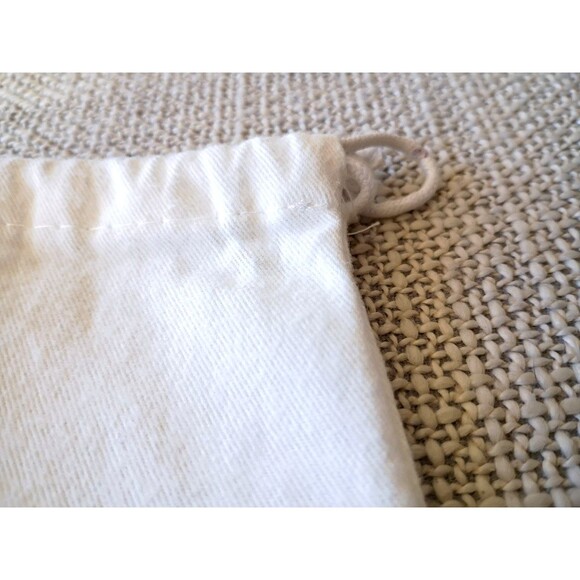 VERSACE Authentic Drawstring Dust Bag Shoes Purse Handbag | White 14”x 13" - Picture 3 of 4